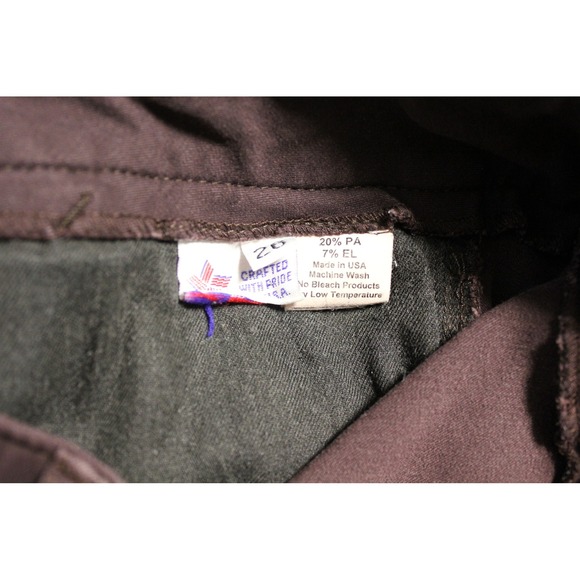 The Tailored Sportsman Women's Brown Equestrian Riding Breeches SZ 26 USA Made - Picture 9 of 11